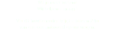 Wil je meer weten? Wij helpen u graag ! Via dit invulformulier krijgt u binnen 24u van ons een antwoord op uw vragen.