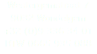 Westergemstraat 7 9032 Wondelgem +32 (0)9 336 34 01 BTW 0665 935 088